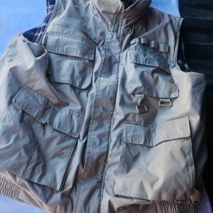 Men's Gray Utility Vest